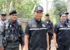 ชุมพร – บุกลึกชายแดน “ช่องขมิ้ว” ฝ่าป่า-ลุยน้ำ 31 จุด ลั่นปกป้องป่าต้นน้ำ