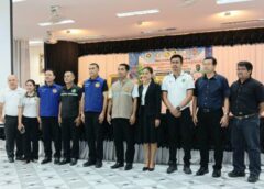 ชุมพร ​ท่าแซะระดมพลสกัดยอดตายบนถนน ดึงทุกภาคส่วนสร้างวินัยจราจร ลดอุบัติเหตุชุมชน