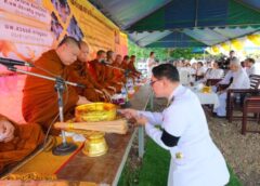 เททอง “หลวงปู่ดู่–หลวงปู่ศุข” มวลสารเข้มขลัง พุทธศาสนิกชนทั่วประเทศแห่ร่วมพิธี เผยนิมิตพระอาทิตย์ทรงกลดกลางพิธี